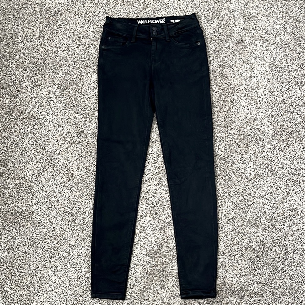 Wallflowers juniors super soft black jegging